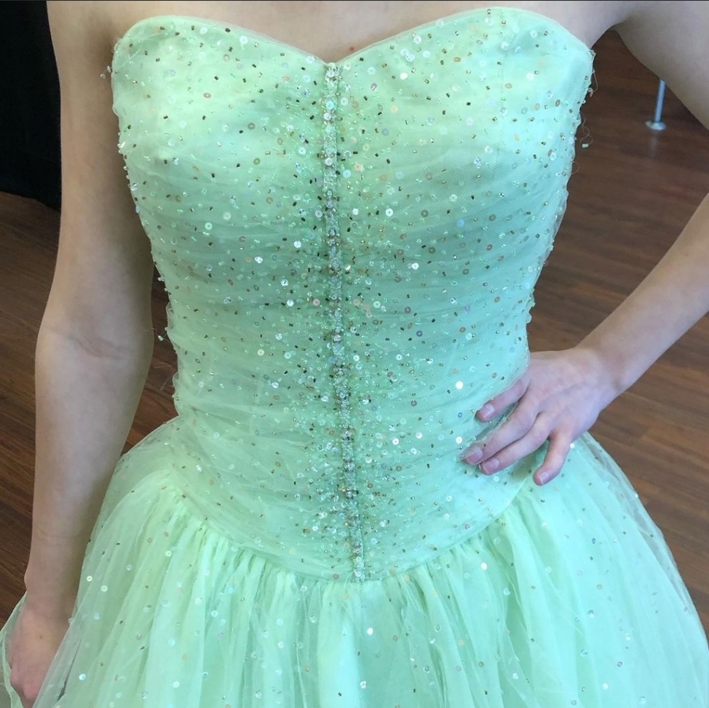 Beautiful Mint Green Gown